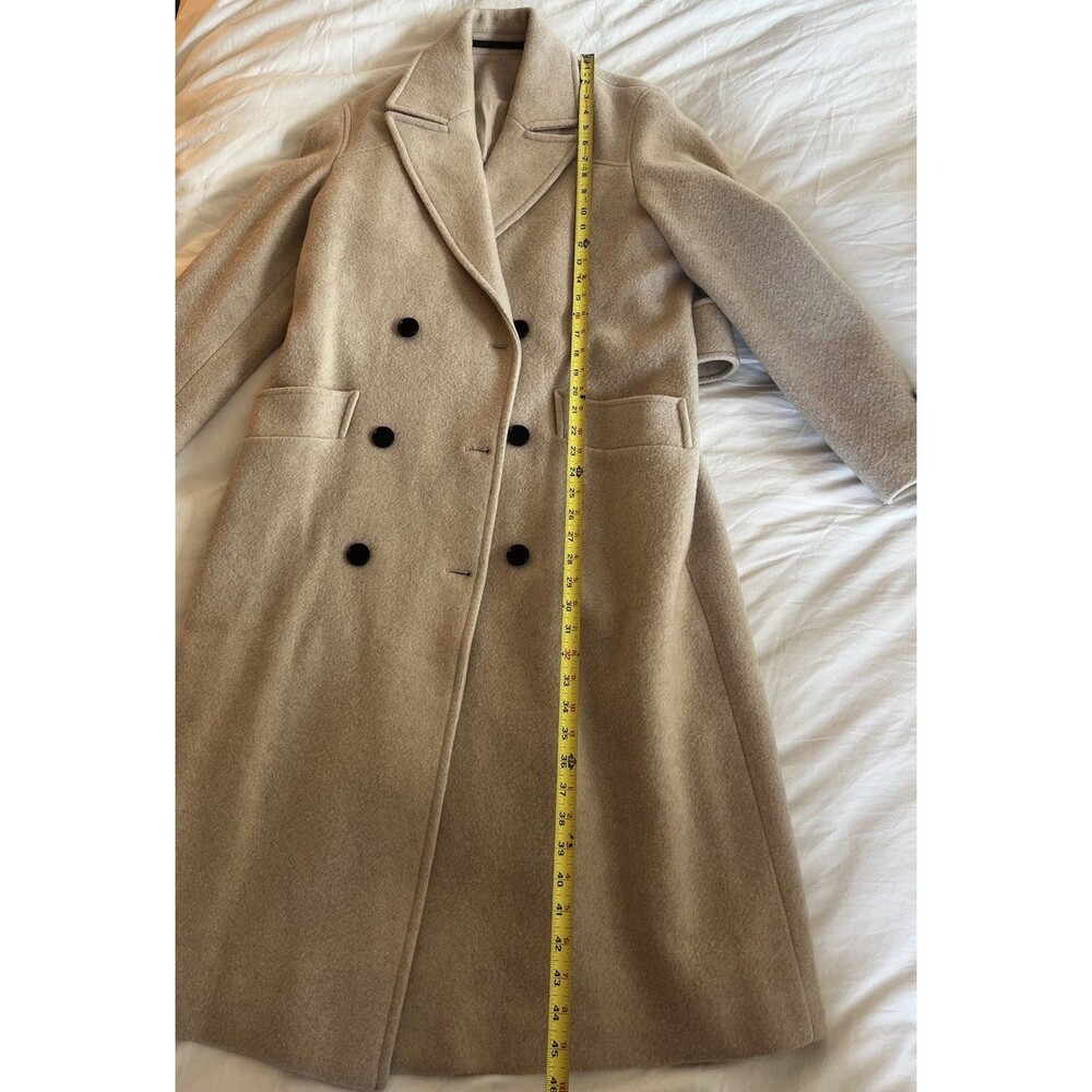 ALLSAINTS Women’s Millie Wool Coat in Off White / Beige - Picture 10 of 12